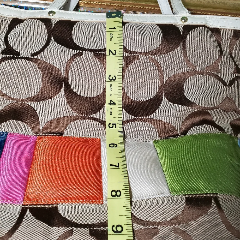 Coach Multicolor Stripe Purse A0767 - 10859_11